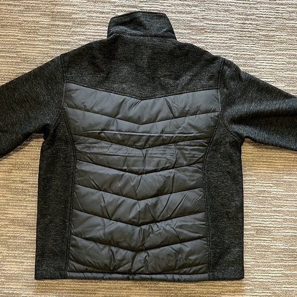 NRA Gray Puffer Fleece Jacket w/ Embroidered Logo - Picture 5 of 7